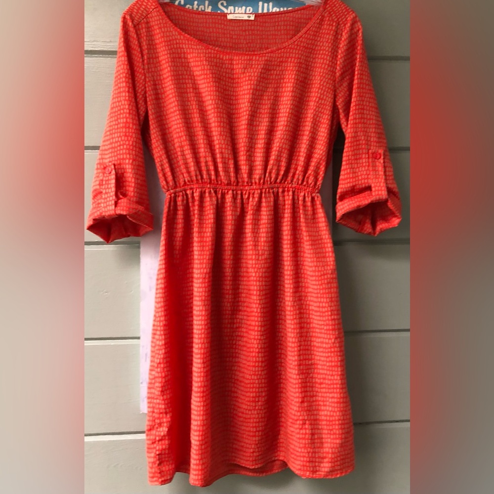 Soprano Orange short dress from Nordstrom w/gold dot or a swim-cover? 🎉SALE